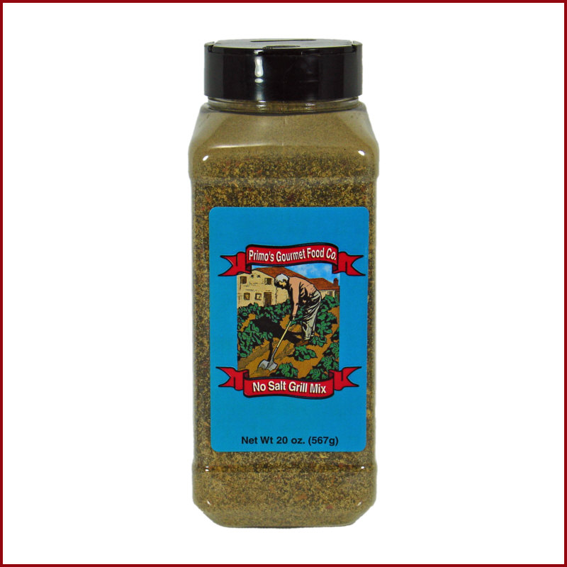 Primo's Gourmet Food Company - Buy Primo's No Salt Grill Mix Seasoning  Large Spice Mix
