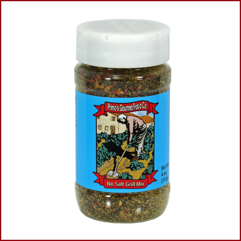 Primo's Gourmet Food Company - Buy Primo's No Salt Grill Mix Seasoning  Small Spice Mix