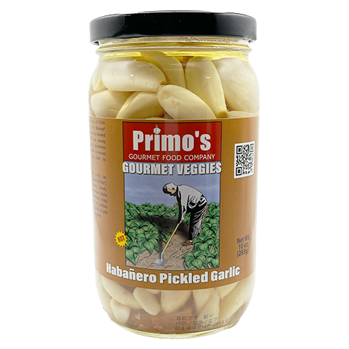 Habanero Pickled Garlic